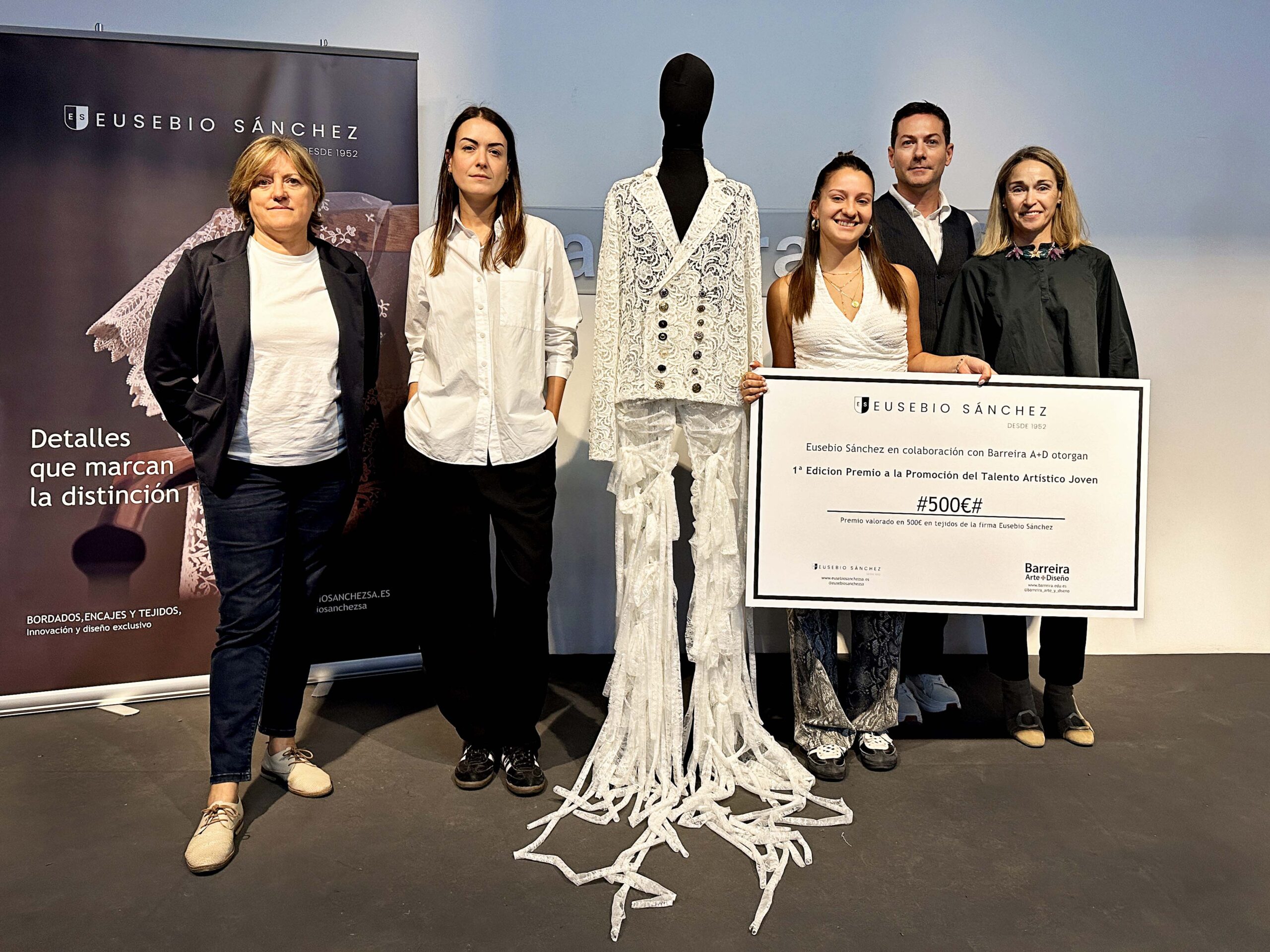 Pampa Ballester directora general de Eusebio Sanchez junto a Barreira A+D